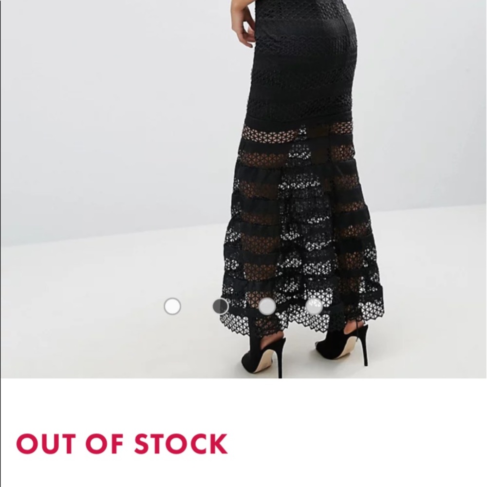 40  NWT JARLO TEGAN MAXI DRESS Sz 4 p2p 13.5 - Picture 6 of 13